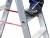 Aluminiowy schodek drabina schodkowa Euroline Premium