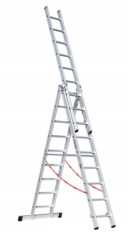 Aluminiowa drabina wielofunkcyjna 3 częściowa Euroline 3x9