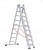 Aluminiowa drabina wielofunkcyjna 3 częściowa Euroline 3x9