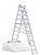Aluminiowa drabina wielofunkcyjna 3 częściowa Euroline 3x9