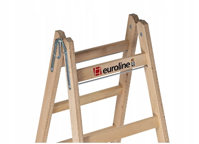 Drabina Drewniana EUROLINE 1050104 2x4 Niemiecka jakość